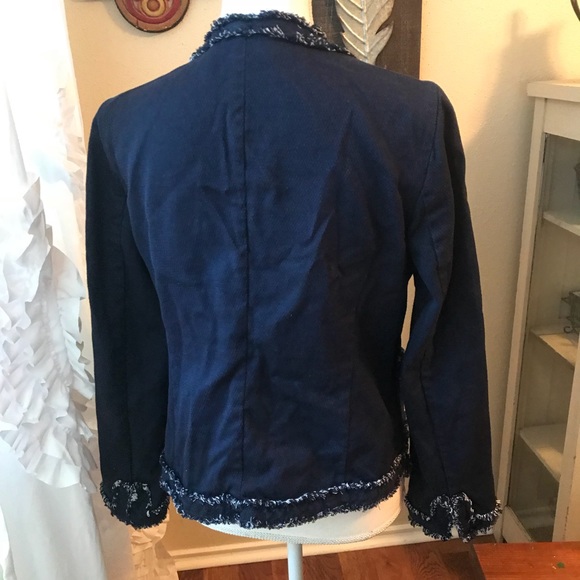 Chico’s navy blue jacket - Picture 3 of 7